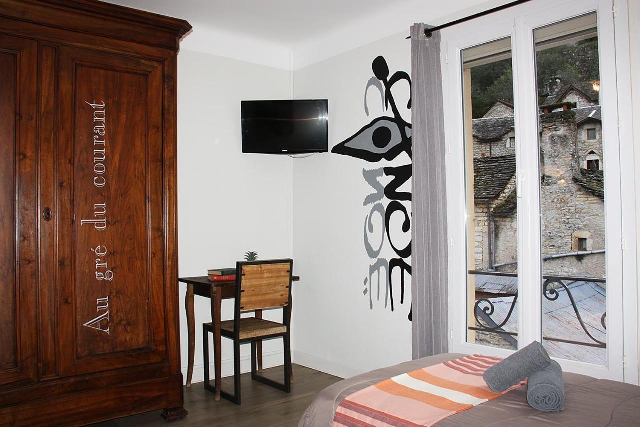 La Malène Hotel Des Bateliers מראה חיצוני תמונה