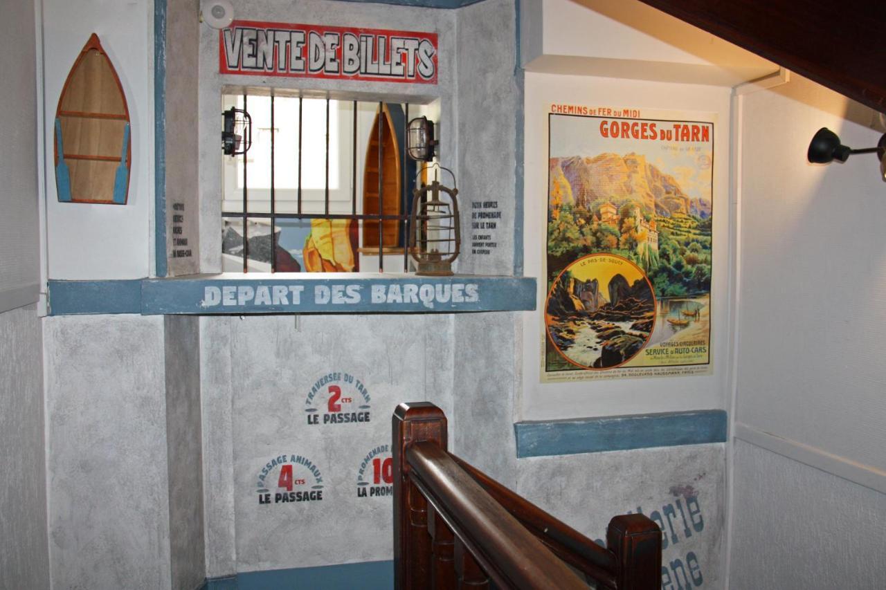 La Malène Hotel Des Bateliers מראה חיצוני תמונה