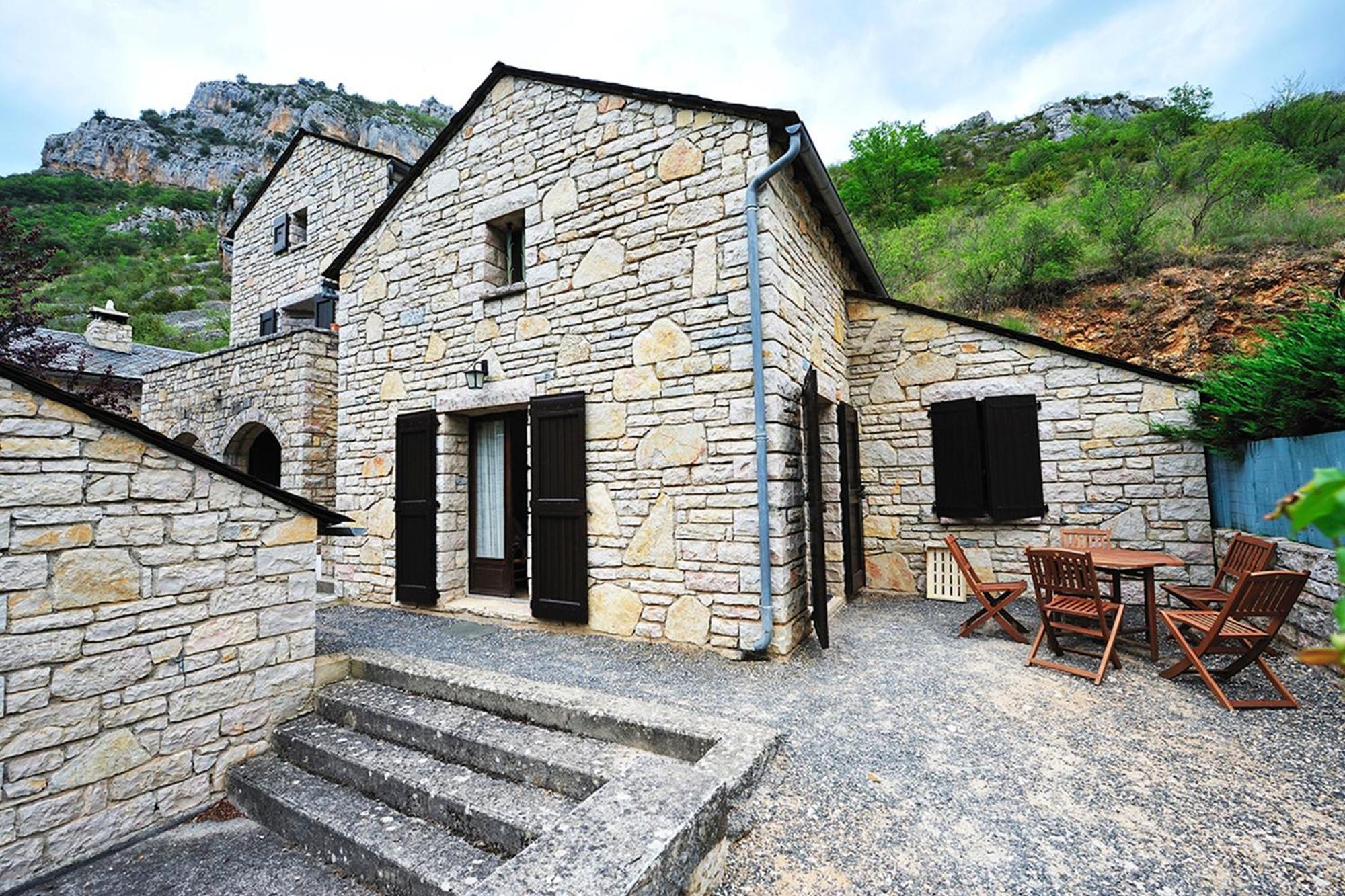 La Malène Hotel Des Bateliers מראה חיצוני תמונה