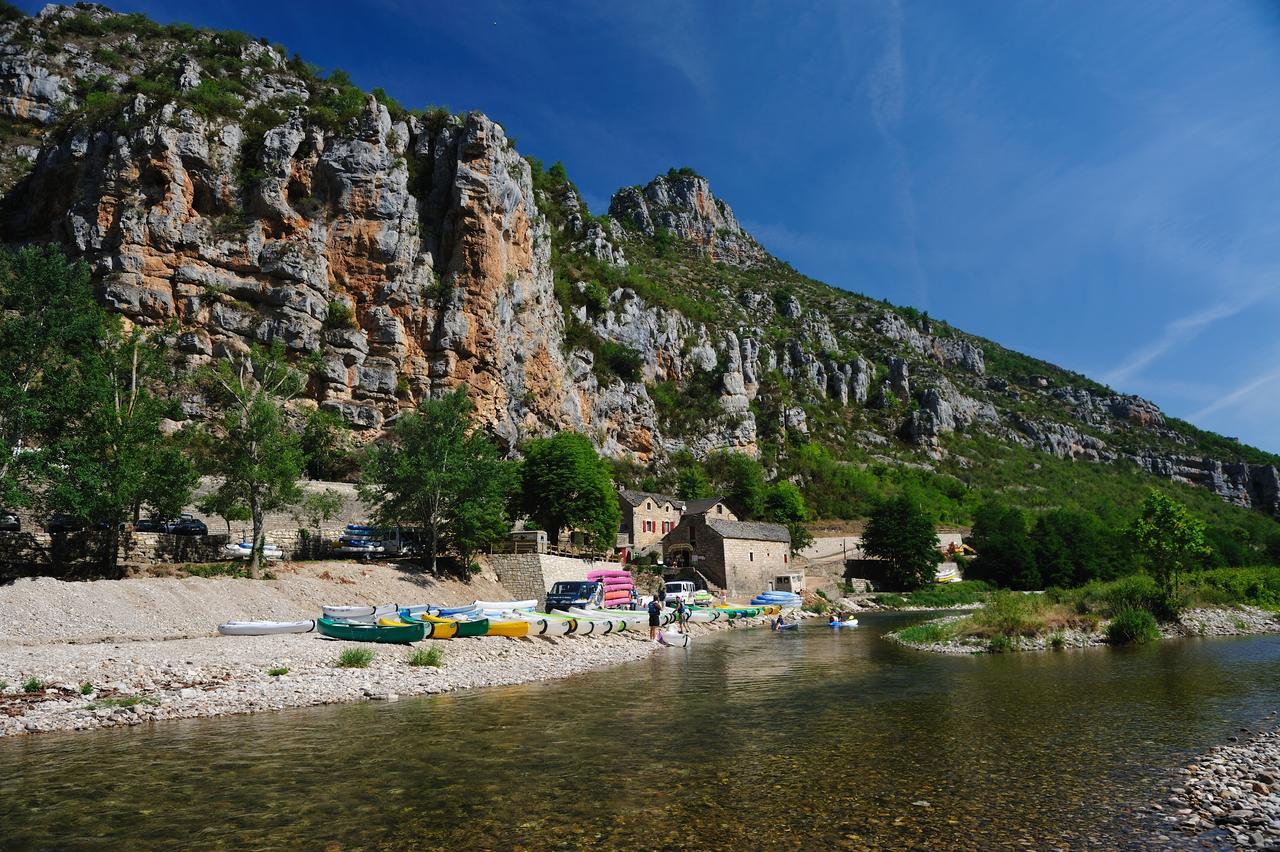 La Malène Hotel Des Bateliers מראה חיצוני תמונה